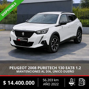 PEUGEOT 2008 PURETECH 130 EAT8 1.2 AUT