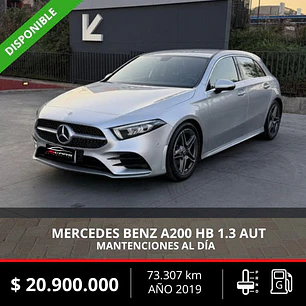 MERCEDES BENZ A200 HB 1.3 AUT