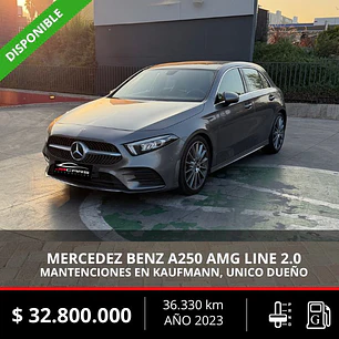 MERCEDES BENZ A250 AMG LINE 2.0 2023