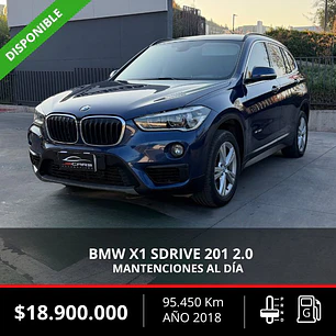 BMW X1 SDRIVE 20I 2.0 2018