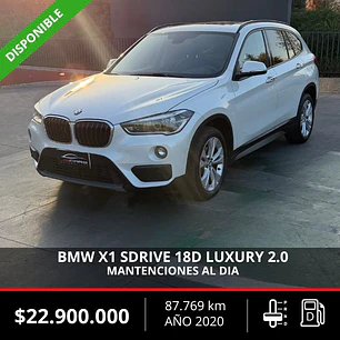 BMW X1 SDRIVE18D LUXURY 2.0