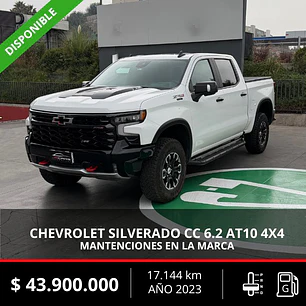 CHEVROLET SILVERADO SILVERADO CC 6.2L AT10 4X4 2023