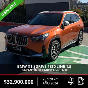 BMW X1 SDRIVE18I XLINE 1.5 2024