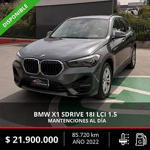 BMW X1 SDRIVE 18I LCI 1.5 2022