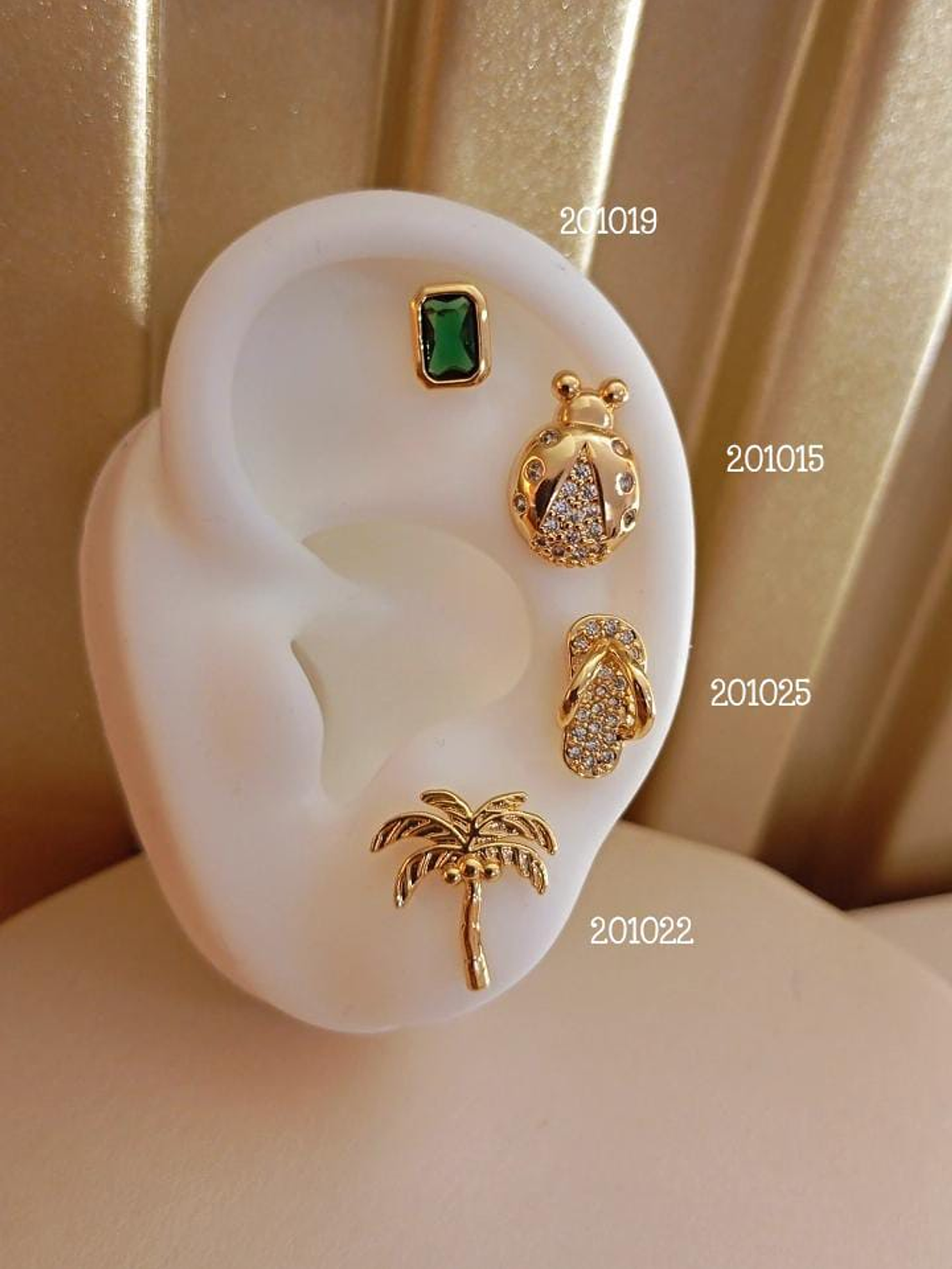 TOPOS VARIADOS - ORO LAMINADO 1