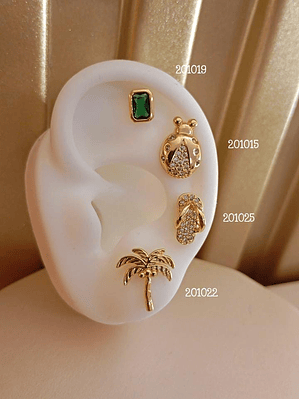 TOPOS VARIADOS - ORO LAMINADO