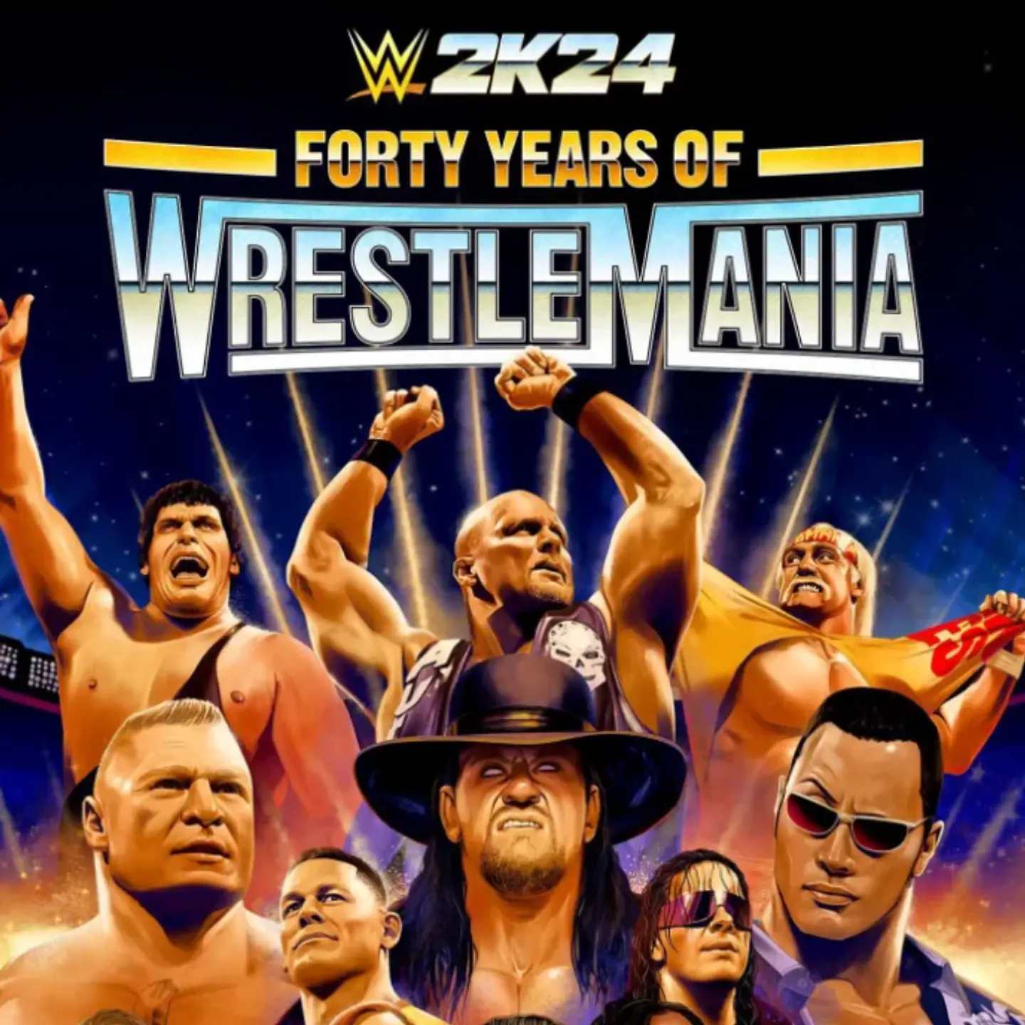 WWE 2K24 Edición Cuarenta años de WrestleMania Xbox One Xbox Series 1