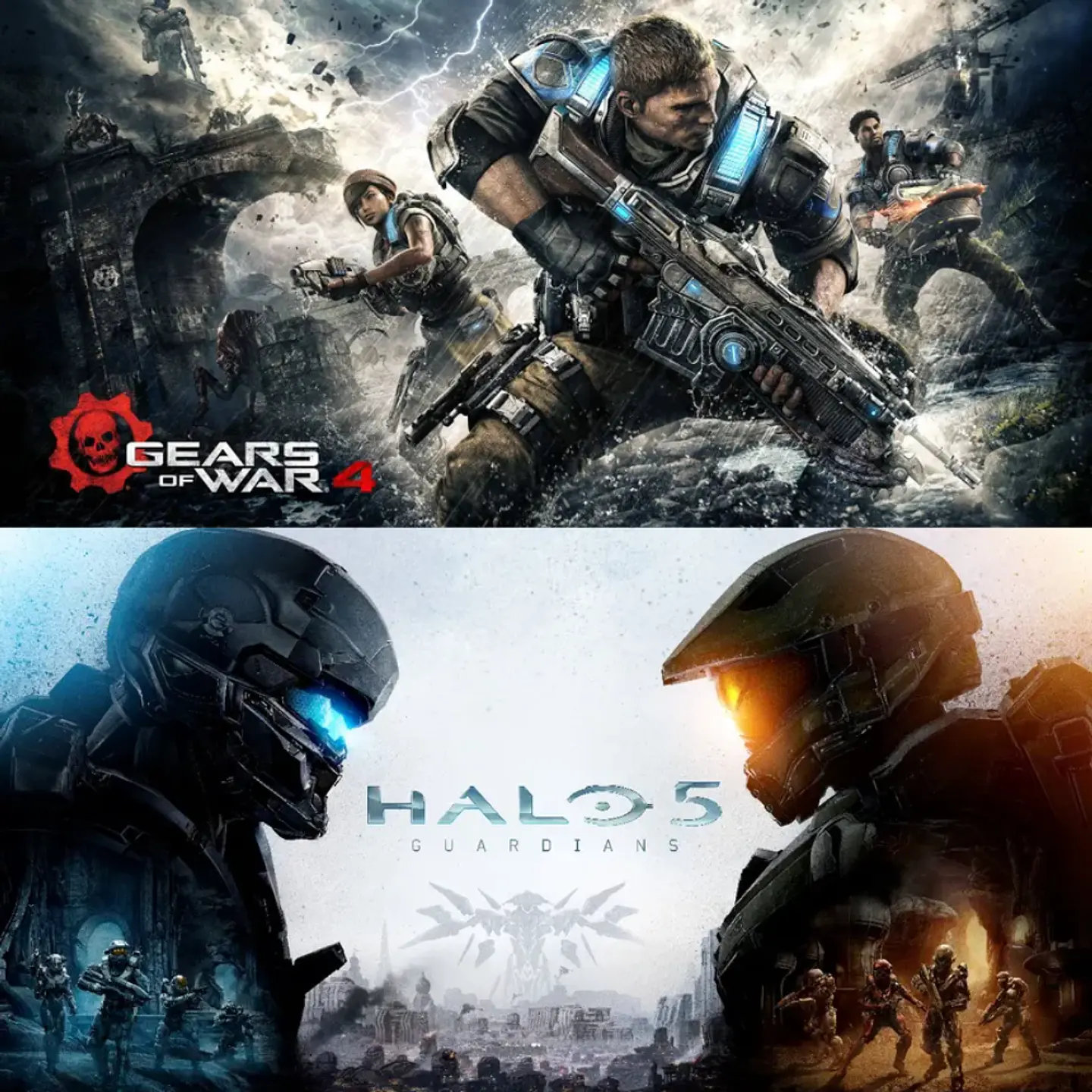 HALO 5 + Gears Of War 4 ¡En Pack! Xbox One Xbox Series- COPIAR 1