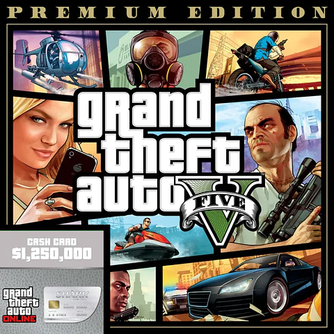 Grand Theft Auto V + Tarjeta Tiburón Blanco Xbox One Xbox Series