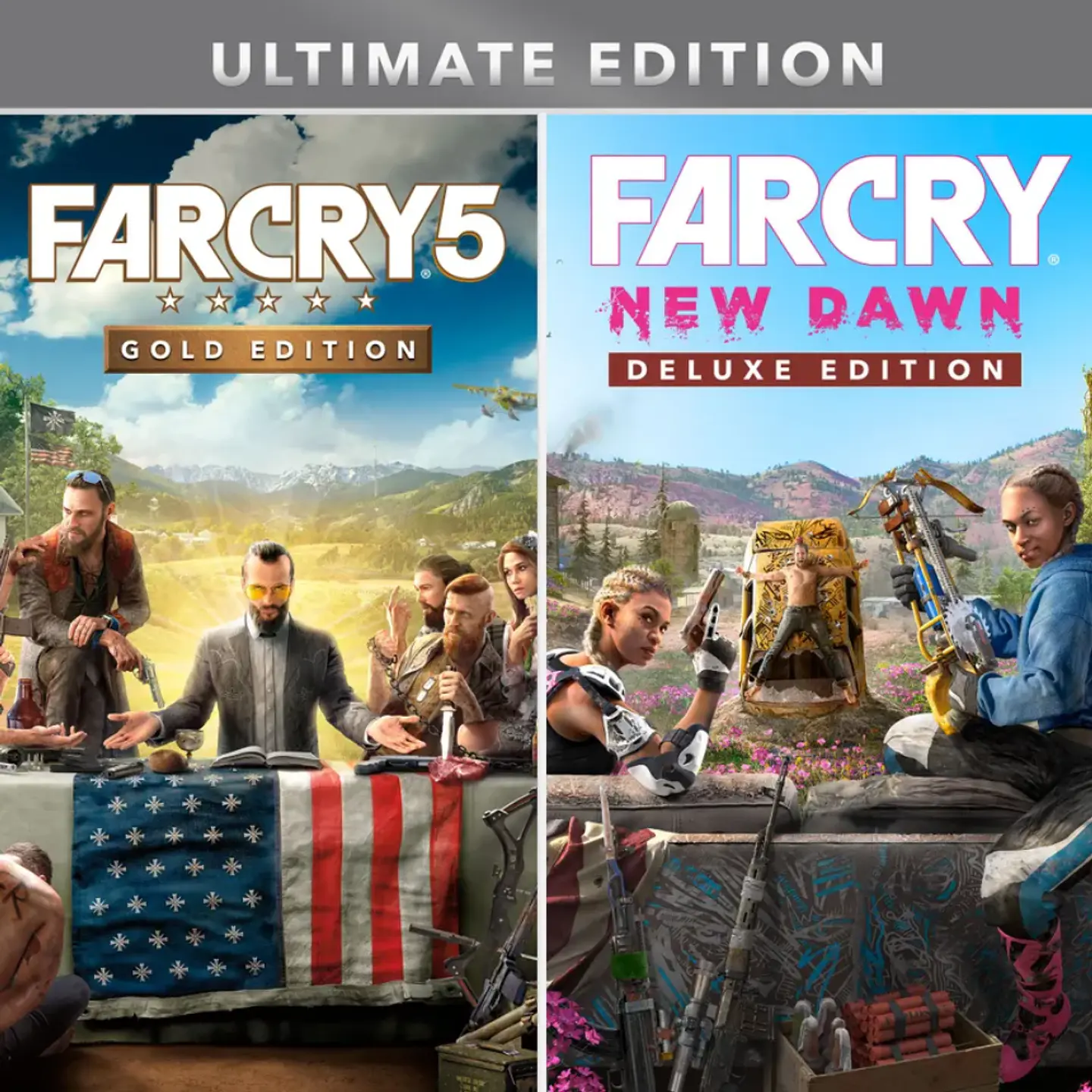 Far Cry New Dawn Deluxe Edition + Far Cry 5 Gold Xbox One Xbox Series 1
