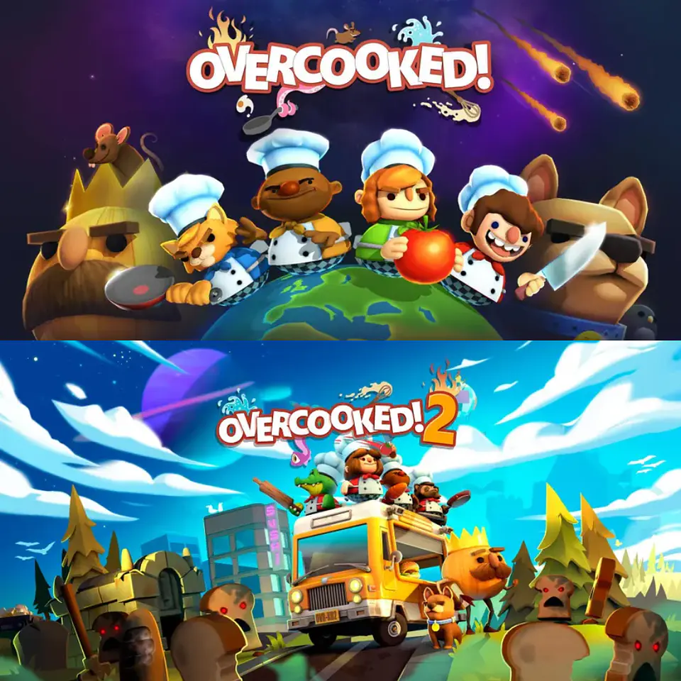 Overcooked  + Overcooked 2 Xbox One Xbox Series 1