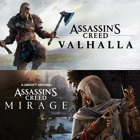 LOTE: Assassin's Creed Valhalla + Assassin's Creed Mirage Xbox One Xbox Series