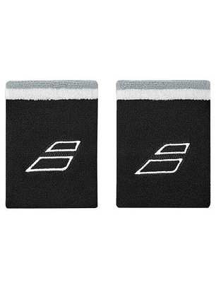 Muñequera Babolat Terry Jumbo Black/White