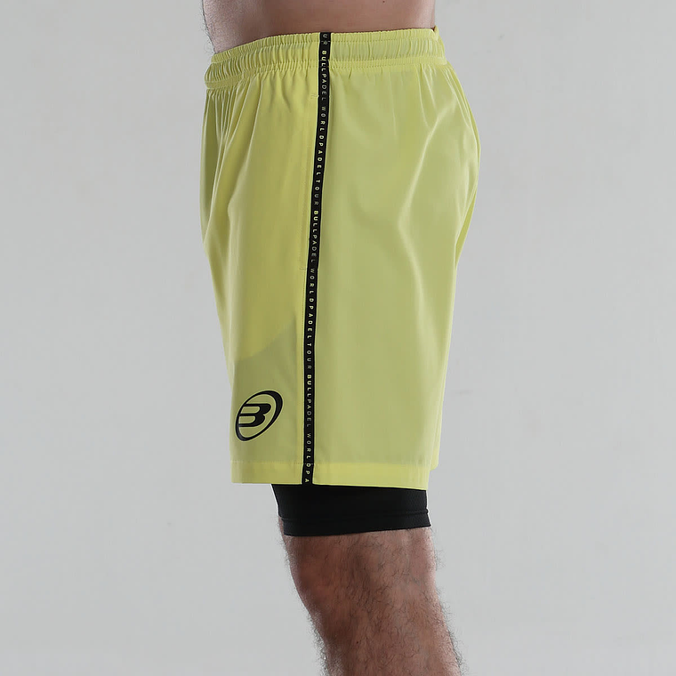 Short Bullpadel Lirio Limon 3