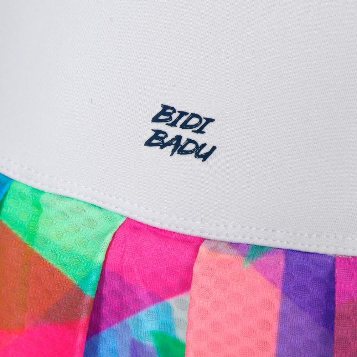 Falda Bidi Badu Kaleido Pleated Blanco Mix Junior 5