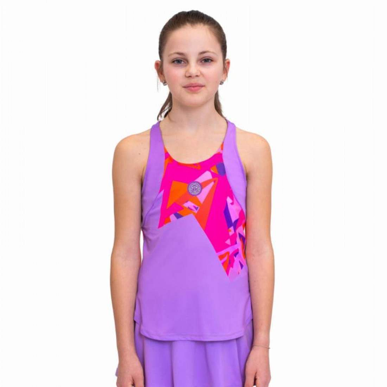 Camiseta Bidi Badu Spike Lila Rosa Junior 3