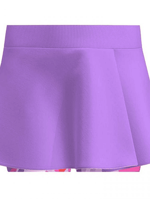 Falda Bidi Badu Spike Printed Wavy Lila Rosa