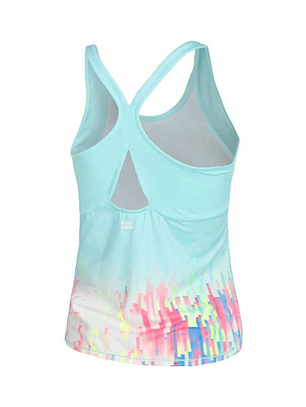 Camiseta Bidi Badu Melbourne Aqua Mix Junior