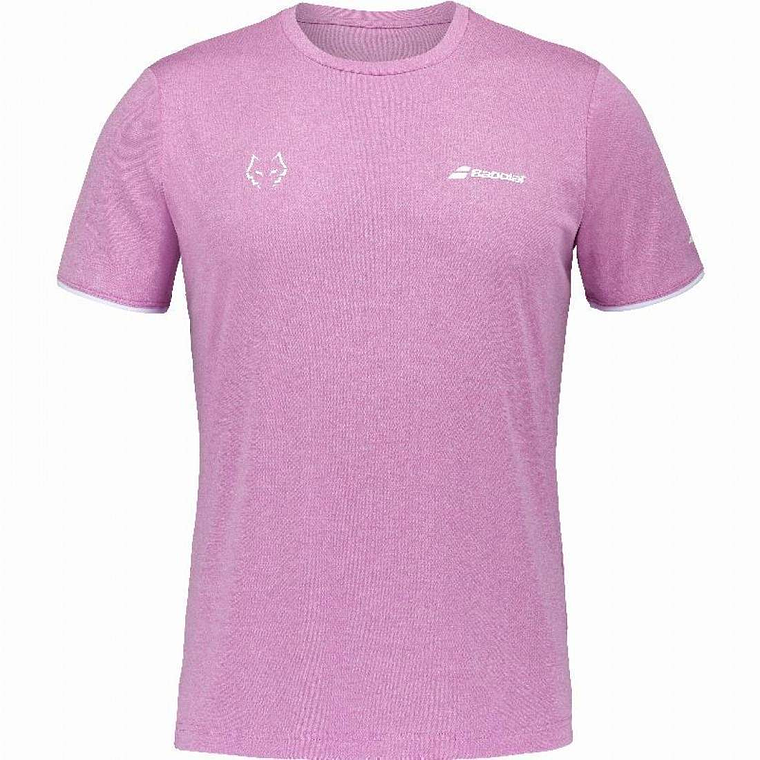 Camiseta Babolat Juan Lebron Rosa 1