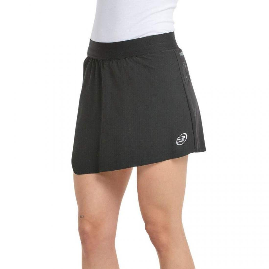 Falda Bullpadel Logar Negro 2