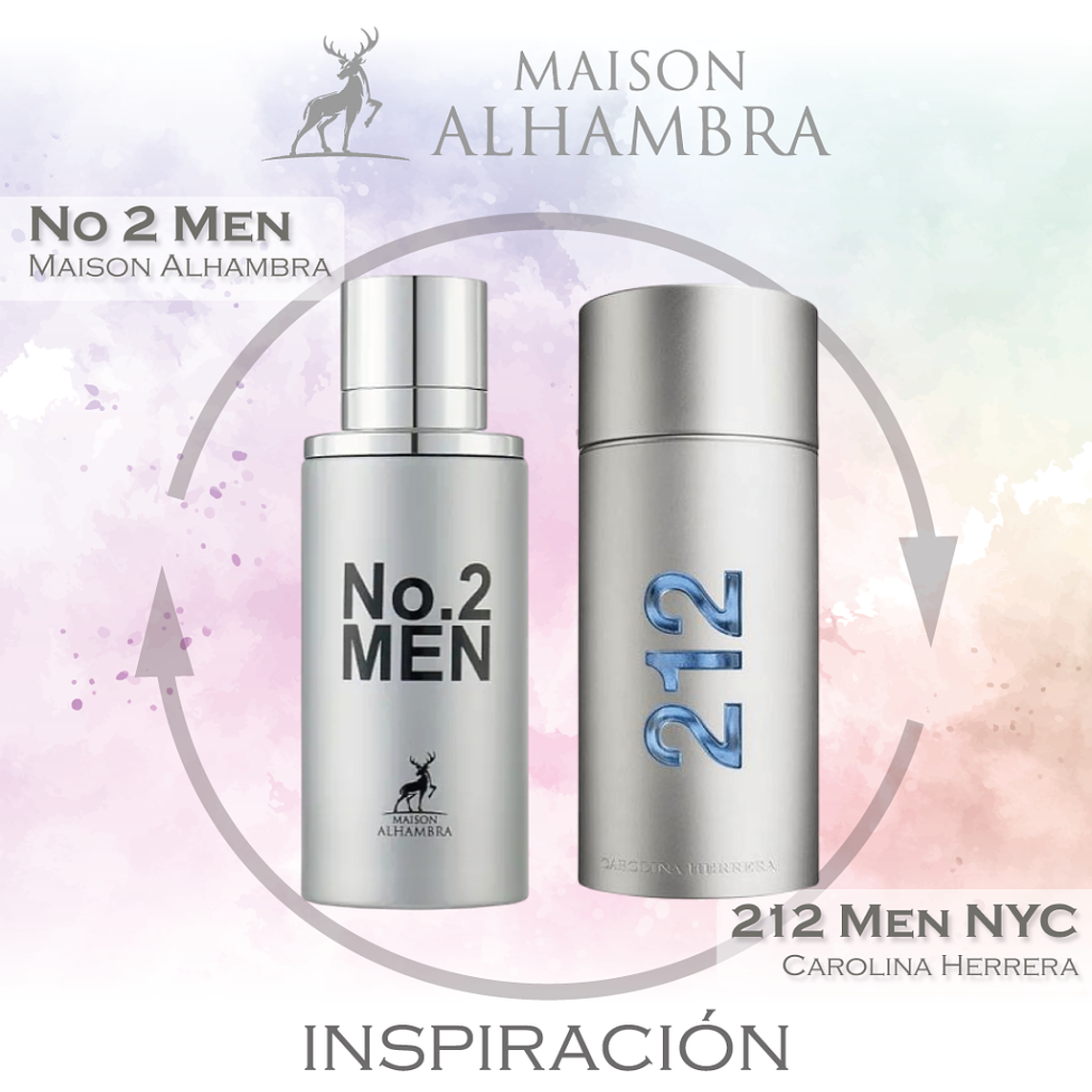 Maison Alhambra No 2 Men EDP 80 ml 2