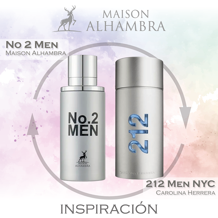 Maison Alhambra No 2 Men EDP 80 ml 2