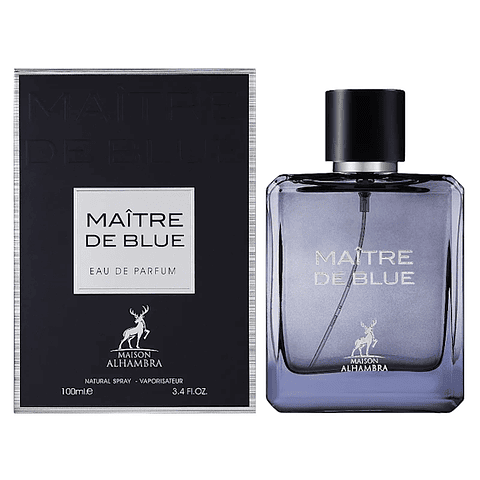 MAITRE DE BLUE EDP 100 ML - MAISON ALHAMBRA 