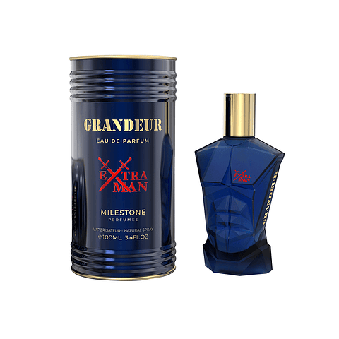 GRANDEUR EXTRA MEN EDP 100ML HOMBRE DE MILESTONE. (Dupe Eros de versace)