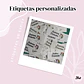 Etiquetas Escolares para coser a la ropa estampadas - Miniatura 6