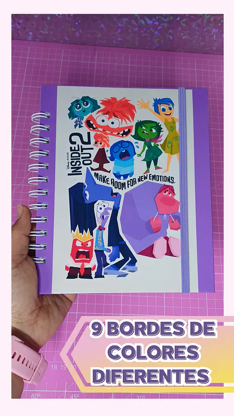 intensamente 2 Libro para dibujar diseño03 tamaño a5