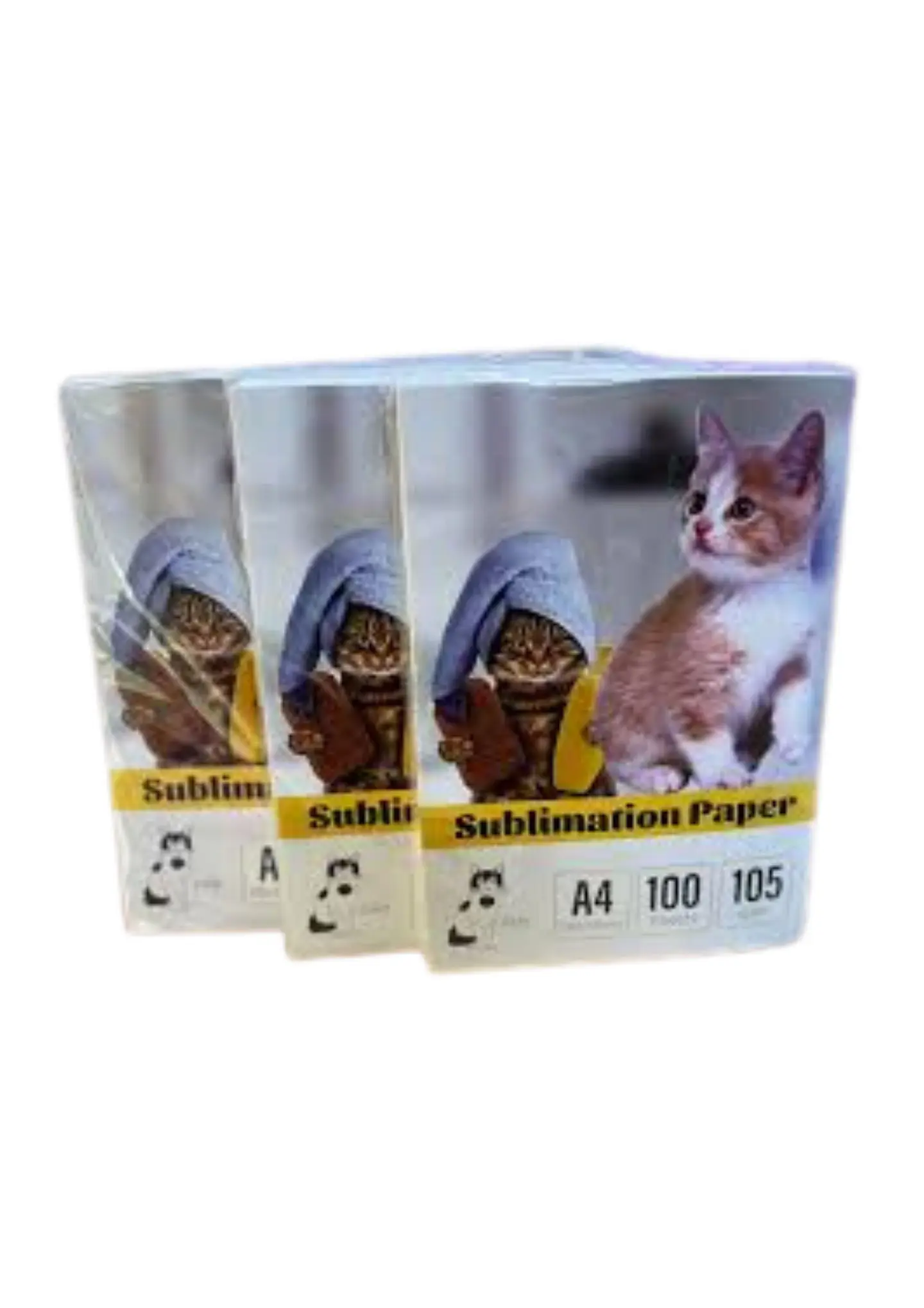Papel de sublimación Lily tamaño A4 son 100 hojas 105 gramaje 1