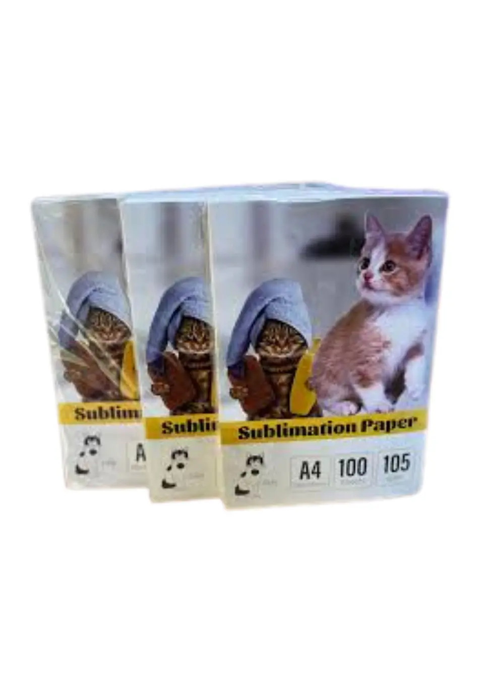 Papel de sublimación Lily tamaño A4 son 100 hojas 105 gramaje 1