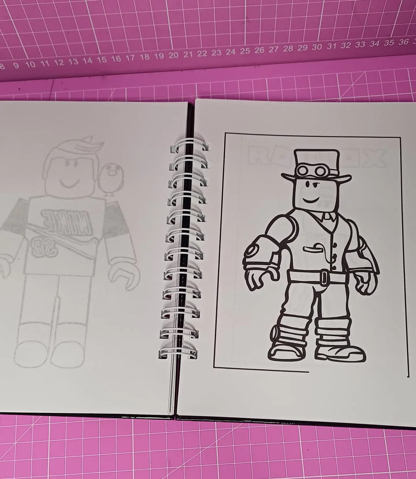 Roblox Libro para colorar de 56 hojas tamaño a5 3