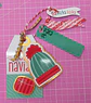 Tag Navideños en papel 3D pack 10 unidades - Miniatura 9