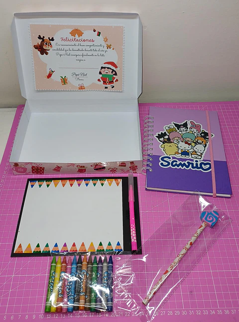 Caja Navideña pack para niña