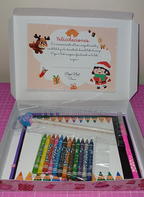 Caja Navideña pack para niña