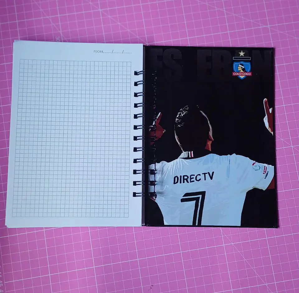 Cuaderno Colo Colo 100 hojas 14,5x21cm 4