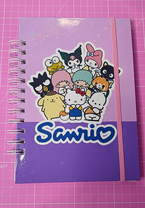 Sanrio Libro para colorear 56 hojas tamaño A5