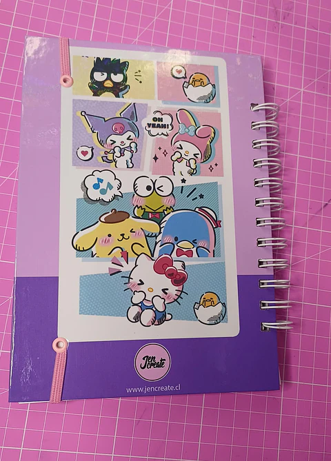 Sanrio Libro para colorear 56 hojas tamaño A5