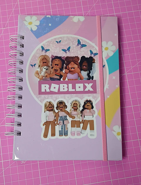 Roblox Niñas Libro para colorear de 56 hojas tamaño a5