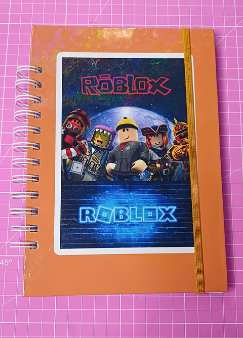 Roblox Libro para colorear de 56 hojas tamaño a5 tono naranjo