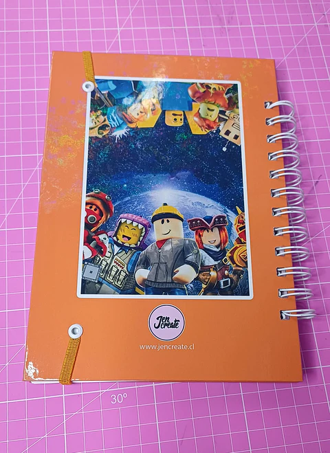 Roblox Libro para colorear de 56 hojas tamaño a5 tono naranjo