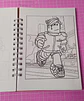 Roblox Libro para colorear de 56 hojas tamaño a5 tono naranjo - Miniatura 3