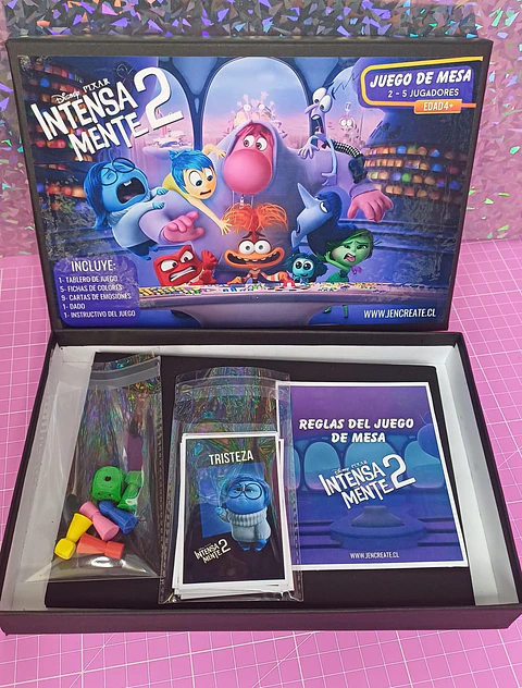 intensamente 2 Juego de mesa 