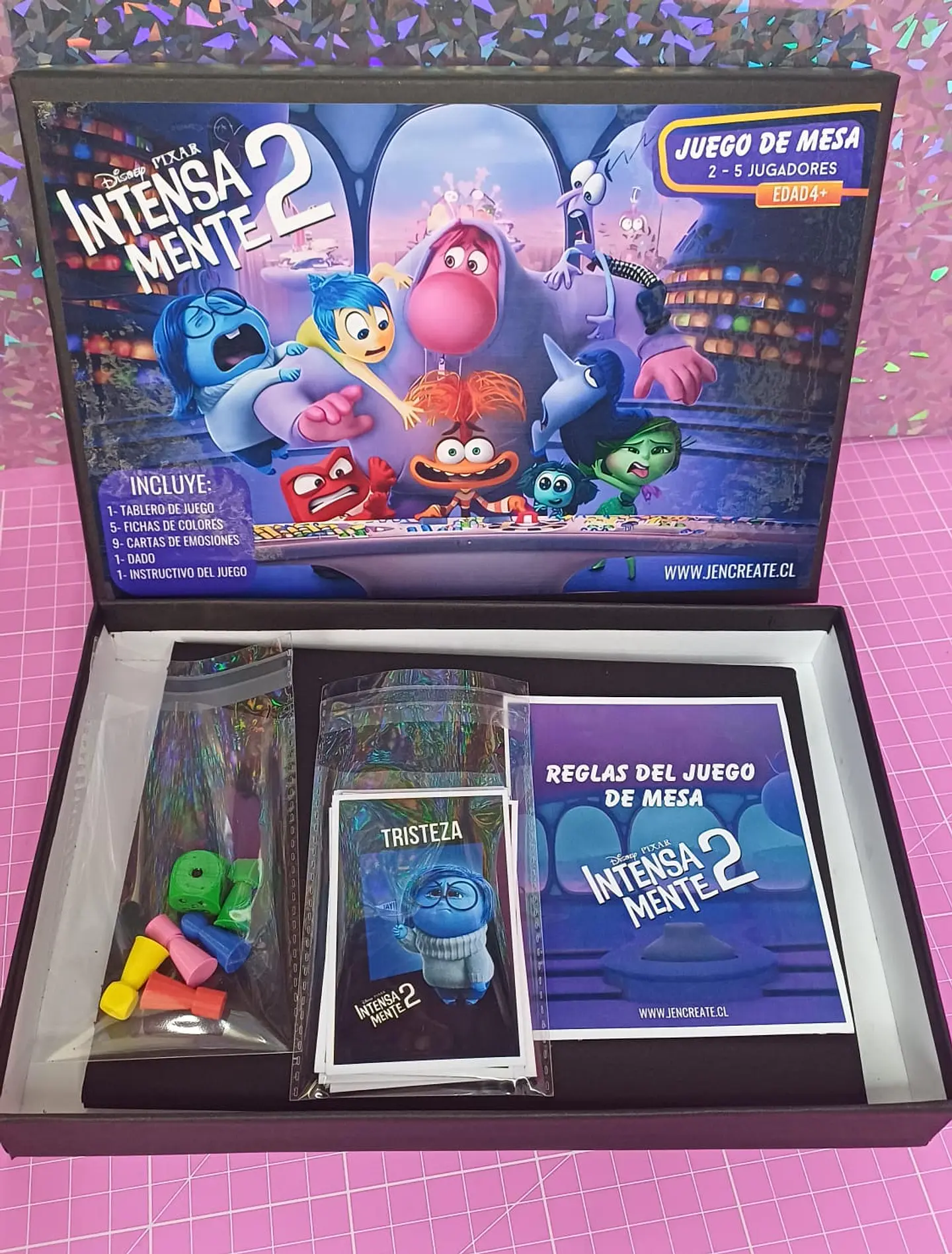 intensamente 2 Juego de mesa  1
