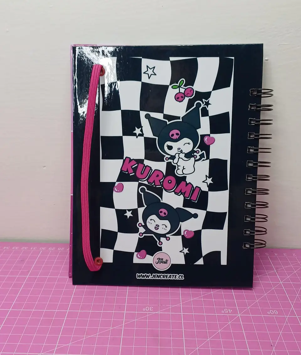 Libro para colorear de Kuromi 56 hojas tamaño a5 4