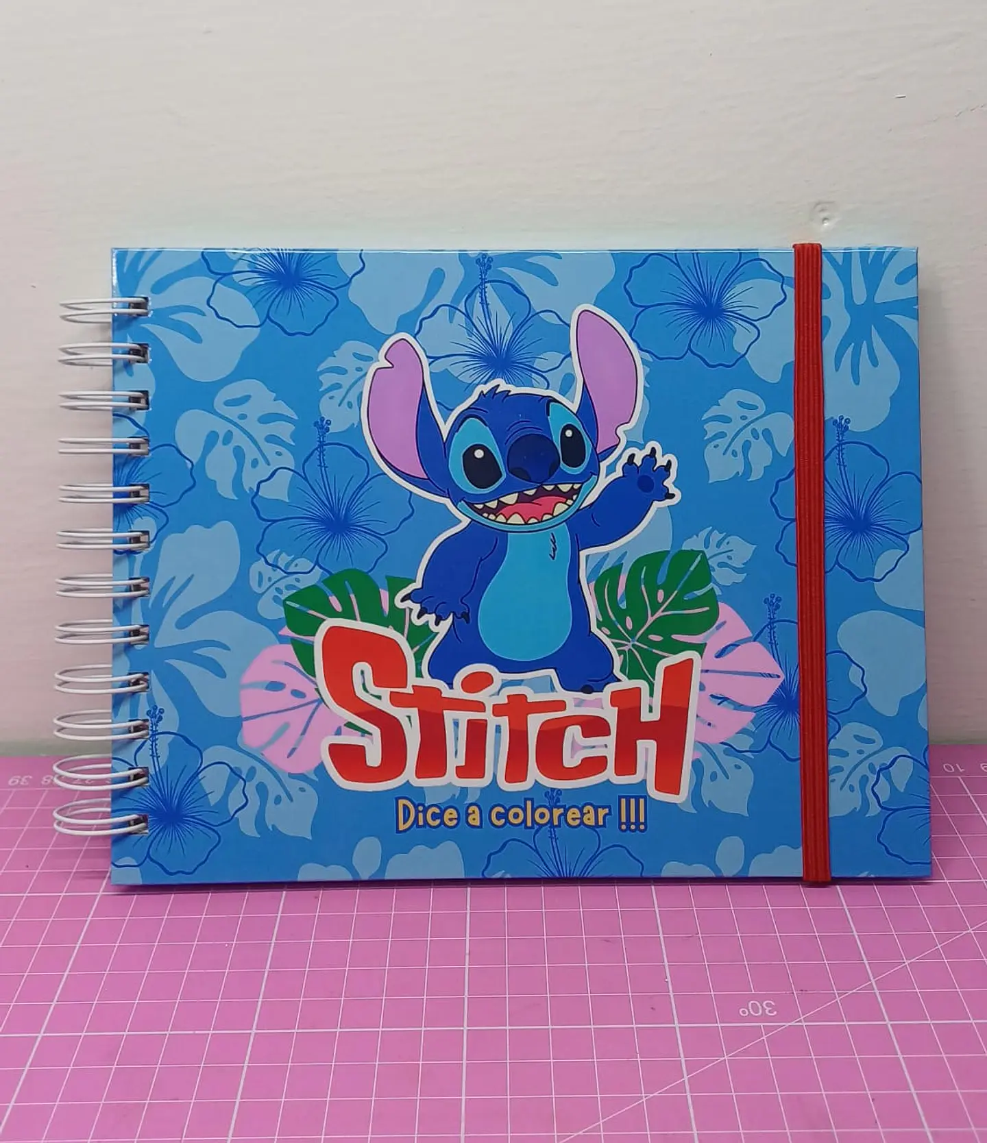 Libro para colorear de Stich 56 azul hojas tamaño a5 1