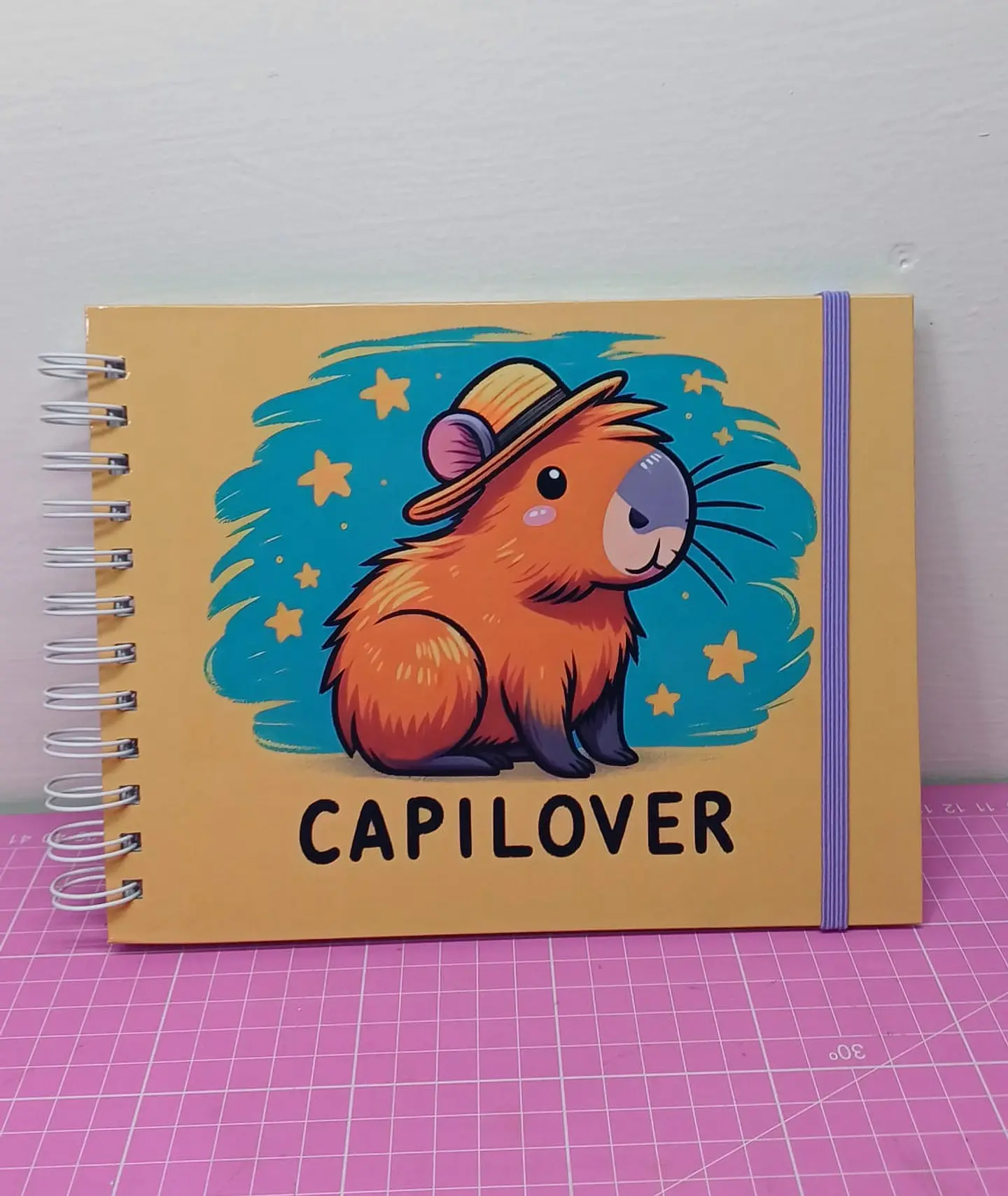 Libro para colorear de Capybara 56 hojas tamaño a5 1