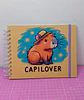 Libro para colorear de Capybara 56 hojas tamaño a5 - Miniatura 1
