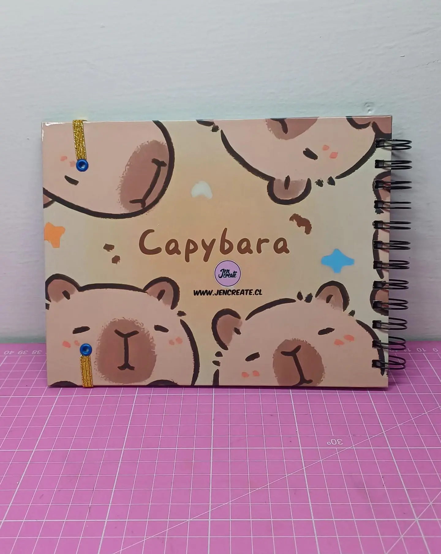 Libro para colorear de Capybara 56 hojas tamaño a5 3